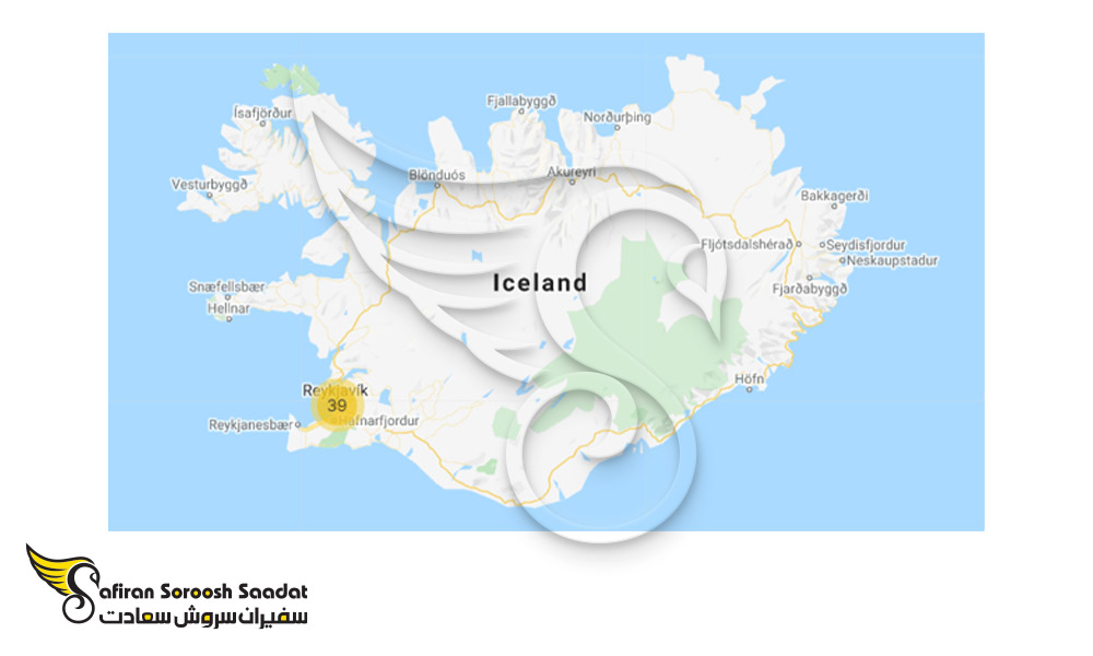 نقشه استارت آپ ایسلند