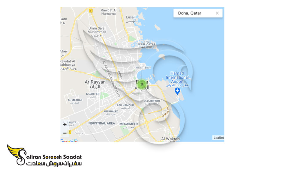 نقشه محیط استارت آپ قطر