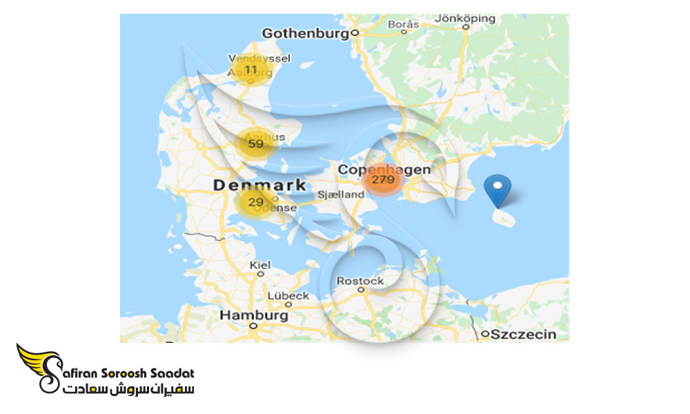 نقشه استارت آپ در دانمارک