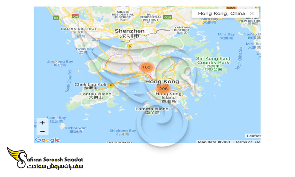 نقشه استارت آپ هنگ کنگ