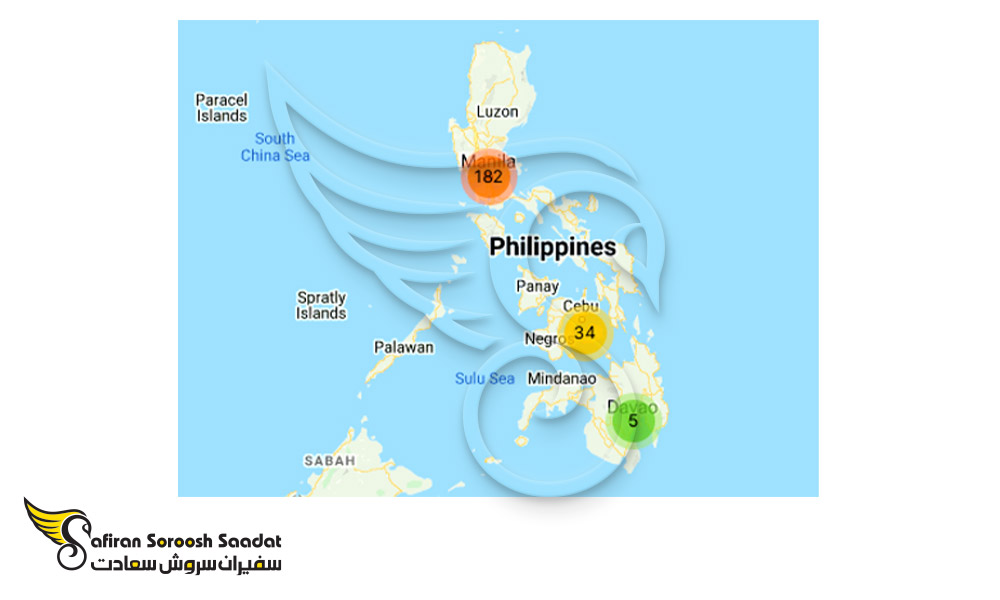 نقشه استارت آپ فیلیپین
