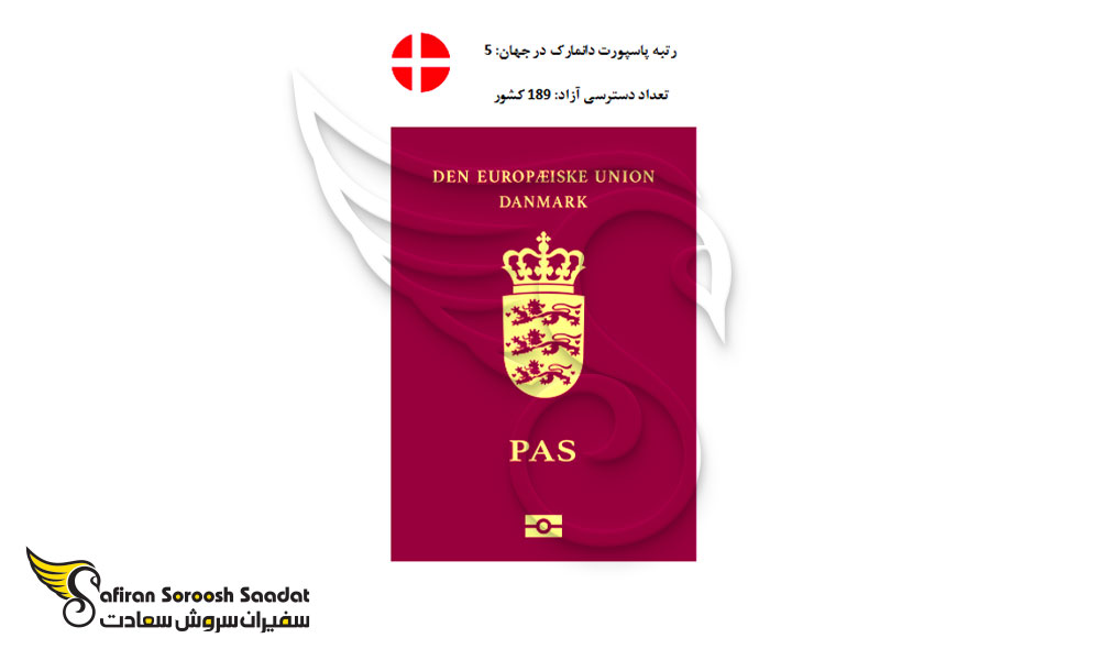 جایگاه پاسپورت دانمارک
