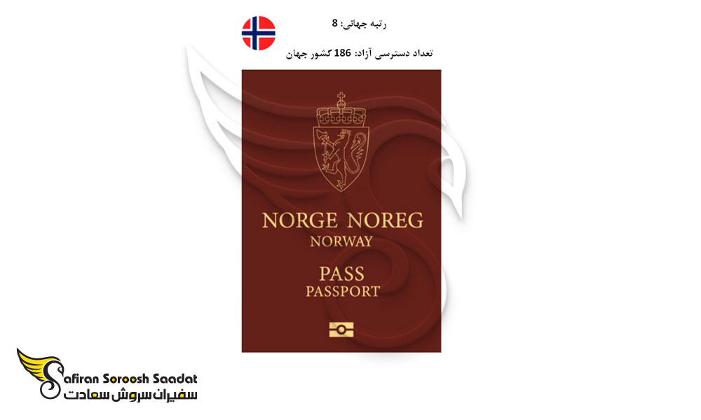 مشخصات پاسپورت نروژ