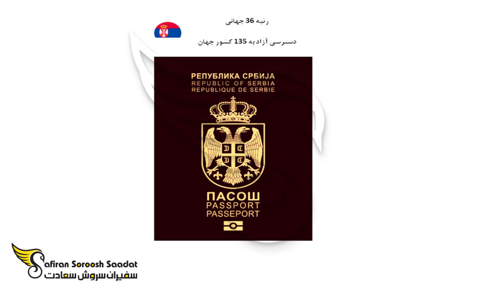 رتبه پاسپورت صربستان