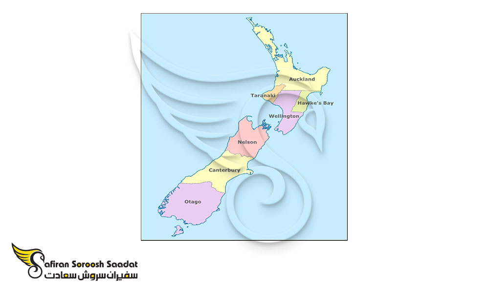 جغرافیا و آب و هوای نیوزلند
