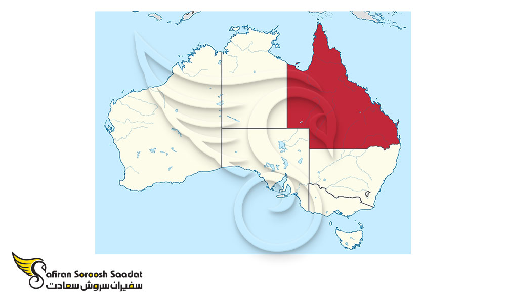 جغرافیا و آب و هوای کوئینزلند استرالیا