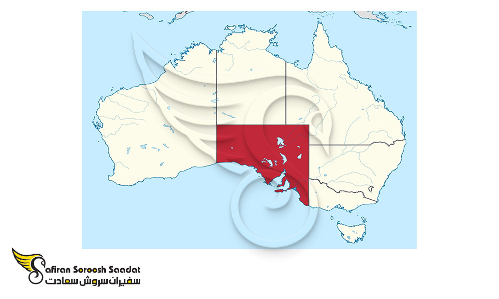 جغرافیا و آب و هوای استرالیای جنوبی