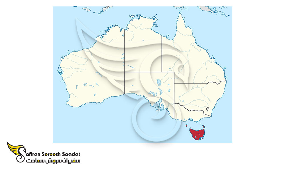 جغرافیای تاسمانی استرالیا