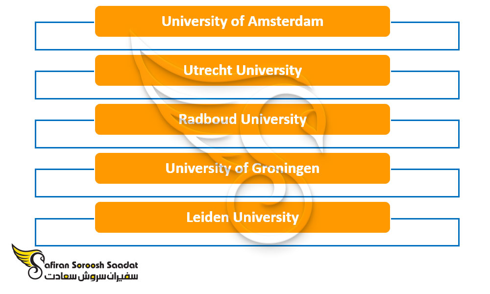 بهترین دانشگاه های رشته توانبخشی در هلند